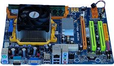 SCHEDA MADRE BIOSTAR MCP6P M2+, ATHLON II X4 620 4CORE, 4 GB RAM, MASCHERINA I/O