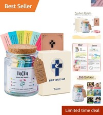 Unique Gift: Bible Verse Jar for Mom - Perfect for Birthdays  Mother's Day