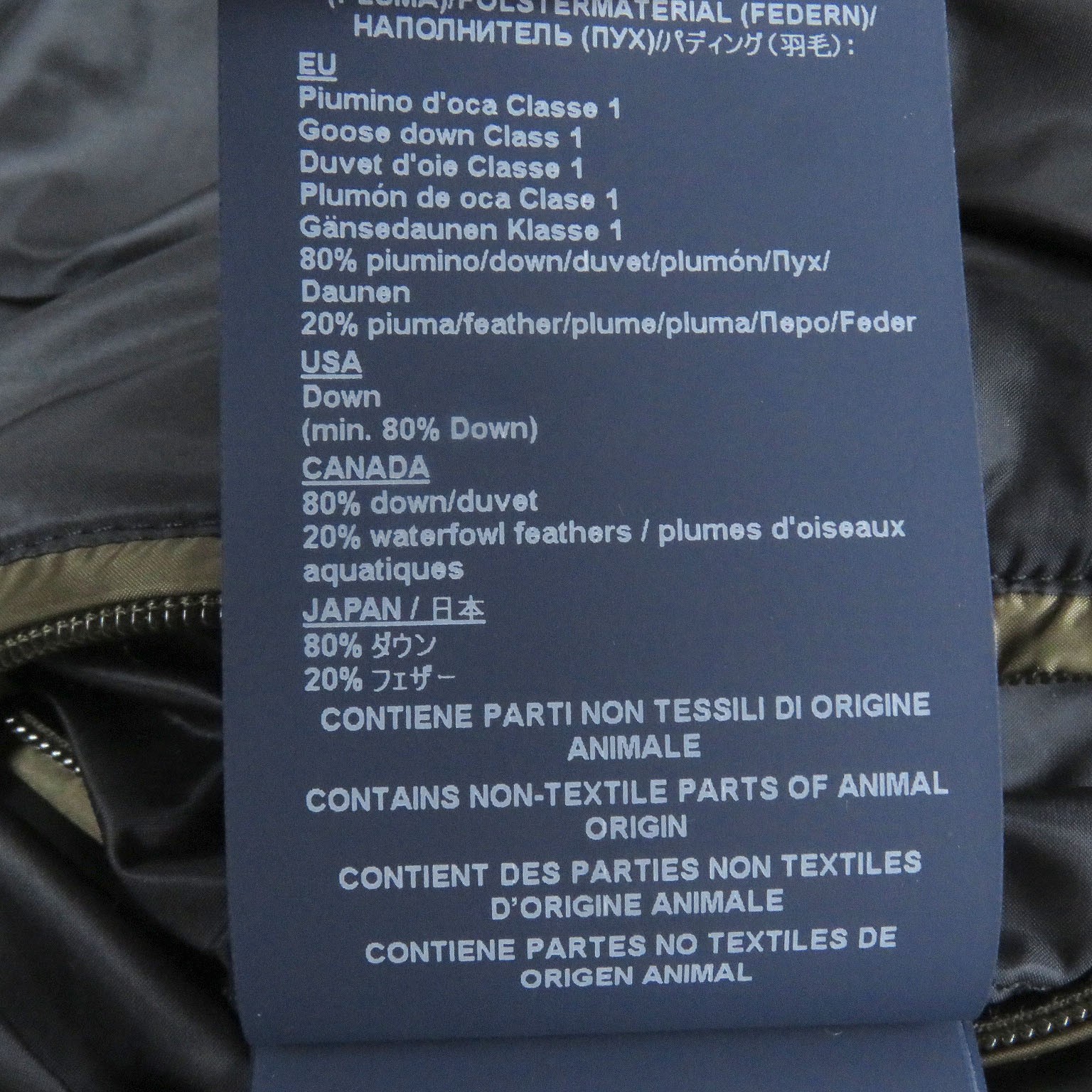 Herno Down jacket Check Pattern Hooded Black brow… - image 8