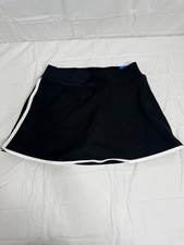 DSG Skort Girls XS Black White Accent Momentum 2.0 Performance Athletic Tennis