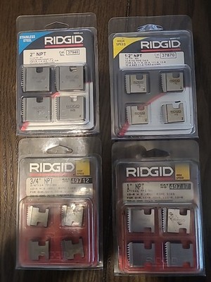 ridgid pipe threader dies Misc