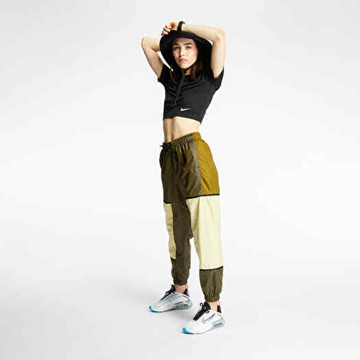 NWT Nike Women's Archive Remix Woven Pants Joggers OLIVE CU6395 368 S RARE  $90