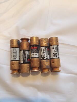 Large Selection of Various Bussmann Fusetron Dual Element Time-Delay Fuses
