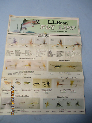 BEAN FLY LIST AND PRICING PAGES PUBLISHED IN 1980