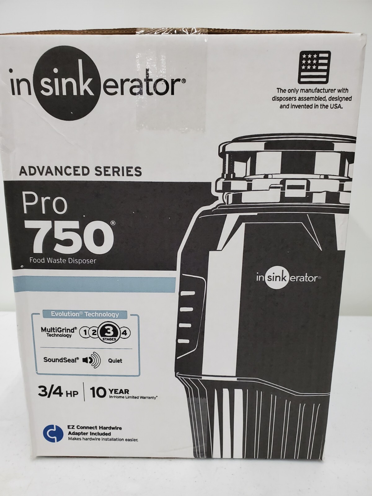 Insinkerator Pro 750 Garbage Disposal 3/4 Hp ADVANCE SEREIS (1297102