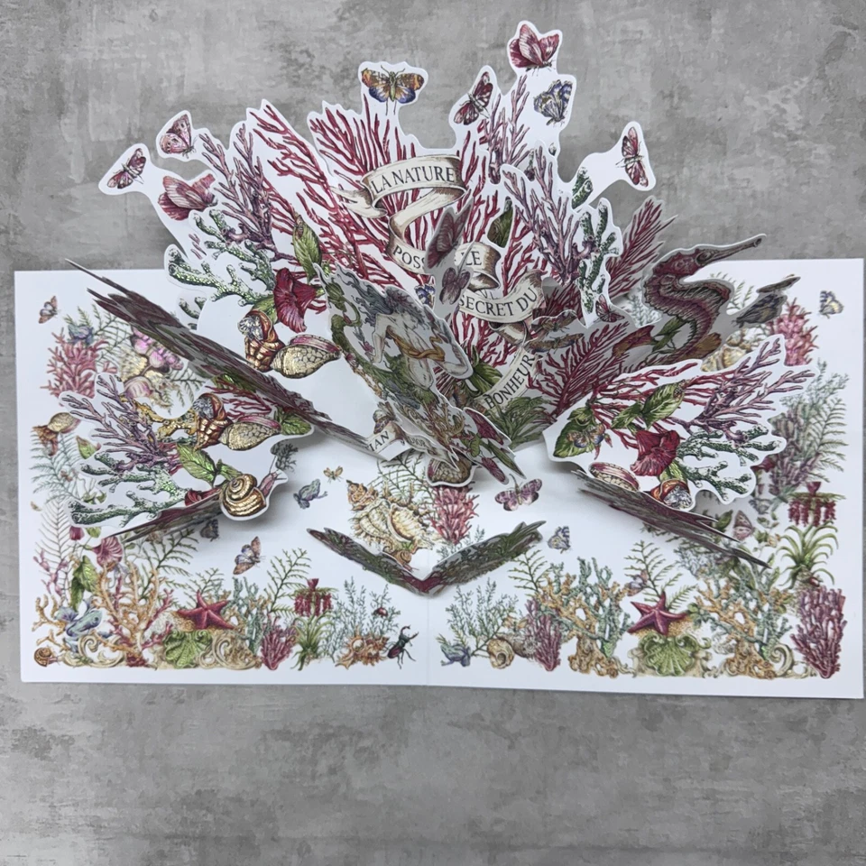 Christian Dior Happy New Year 2025 3D Greeting Card With Envelope - Image 3 of 4