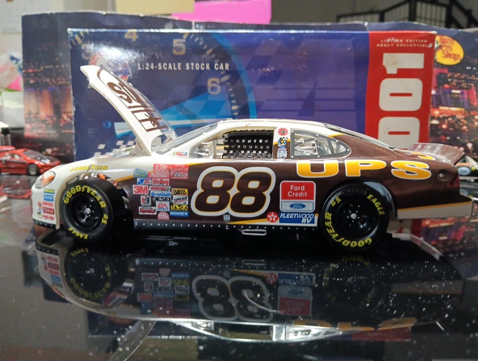 Action Limited Edition Half Clear Half Painted #88 Dale Jarrett w/... - Image 2 of 4