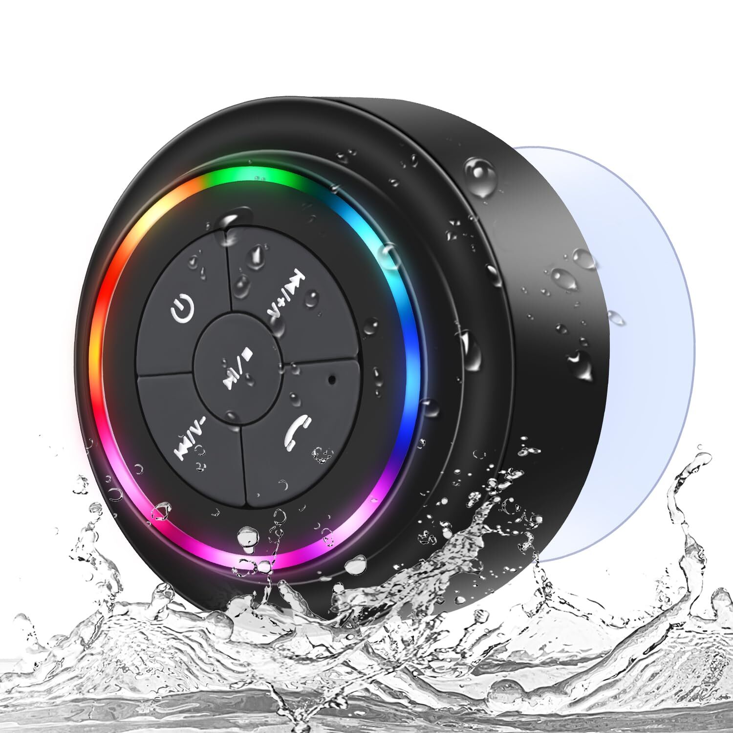 Bluetooth Shower Speaker Portable Bluetooth Wireless Waterproof Speaker For Pool-image