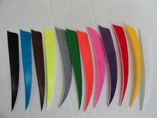 TrueFlight 5" Shield Feathers - 12 Pack, RW or LW