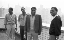 Four Tops Portrait On The Roof 1965 OLD MUSIC PHOTO 14