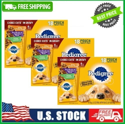 Pedigree 18 pouch variety pack cheap