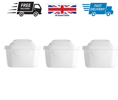 Ersatz Wasserfilter für Brita, Waterdrop, Universal Filterkartuschen 3 Stück