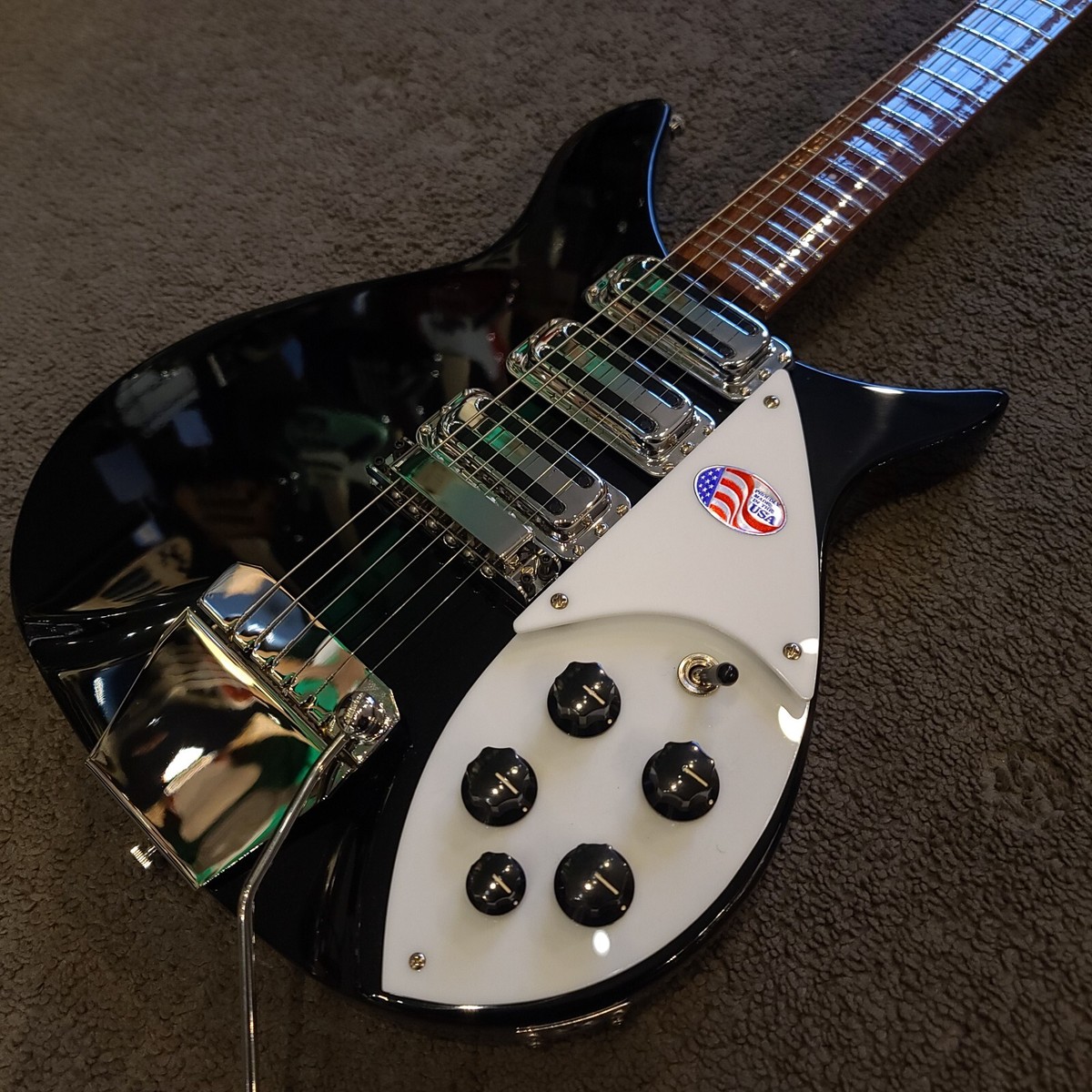 Rickenbacker 325C64 Electric Jetglo Guitar John Lennon w/Hard Case