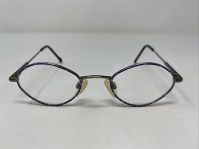 Mario Martinelli SPIRIT MATTE ANTIQUE SILVER 42-20-125 Eyeglasses Frame 8217