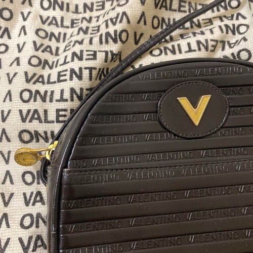Bolso de Hombro Mario Valentino Bandolera Bolso Negro De Colección Usado Japón - Imagen 2 de 5