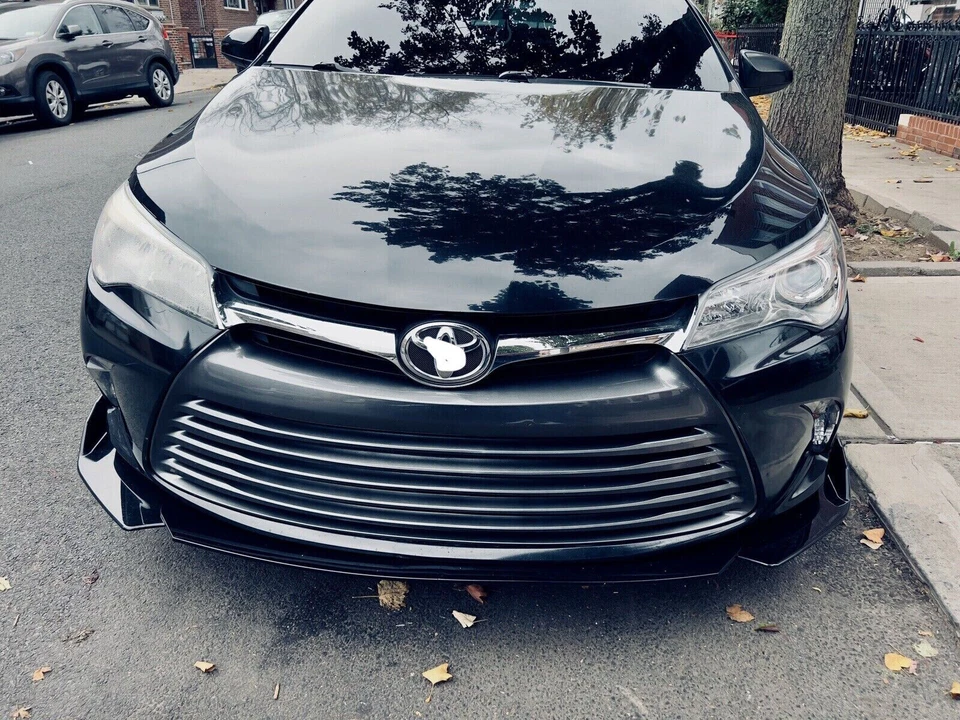 Fit For Nissan Pulsar C13 2014-18 Front Bumper Lip Spoiler Splitter Side Skirts - Image 4 of 4