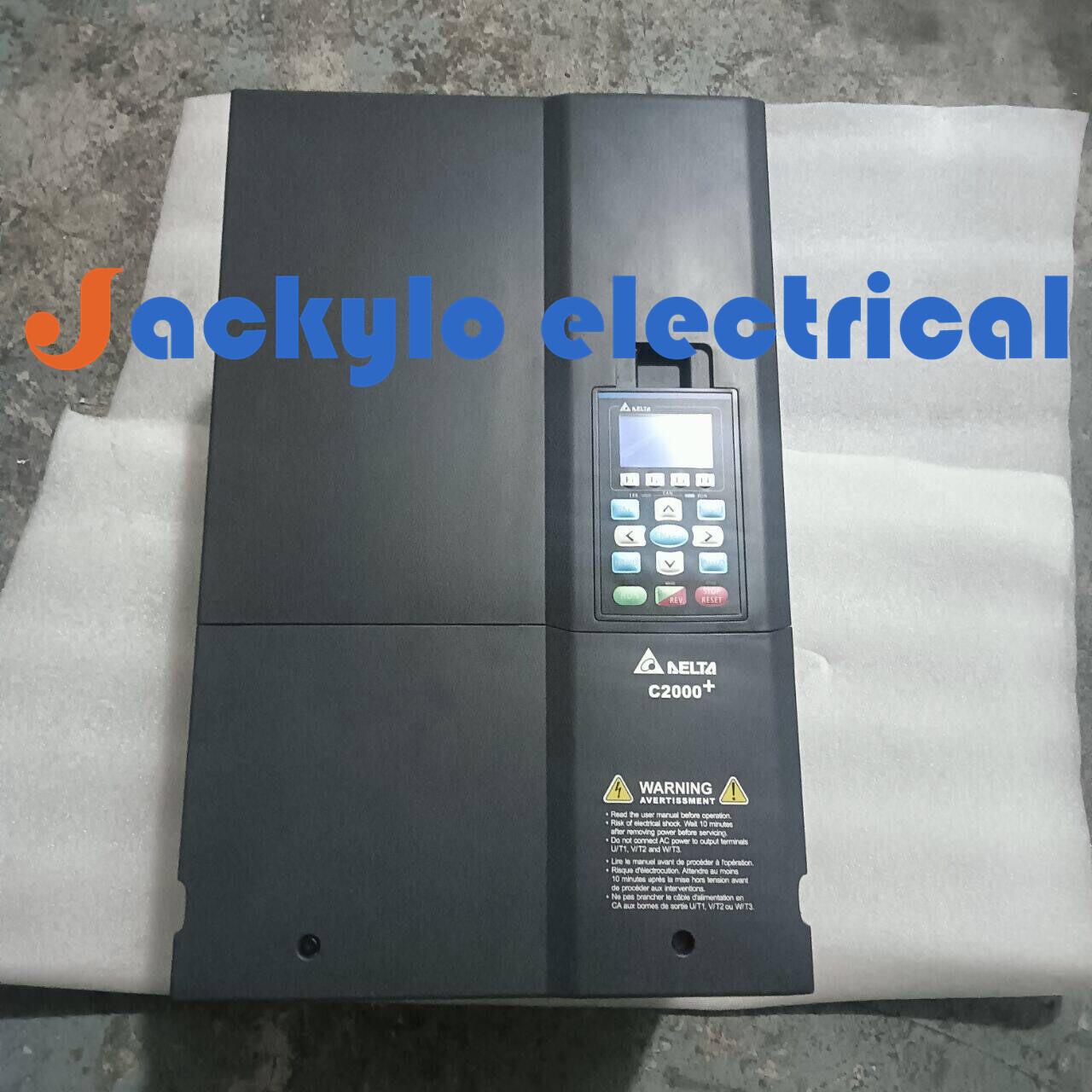 1PC used tested Delta frequency converter VFD370C43S-00 DHL or FedEx Tested well