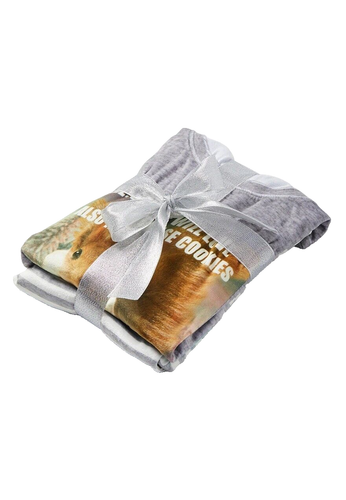 New Justice Two Piece Cookie Squirrel PJS Pajamas Gift Set Size 7 NIP NWT - Picture 2 of 3