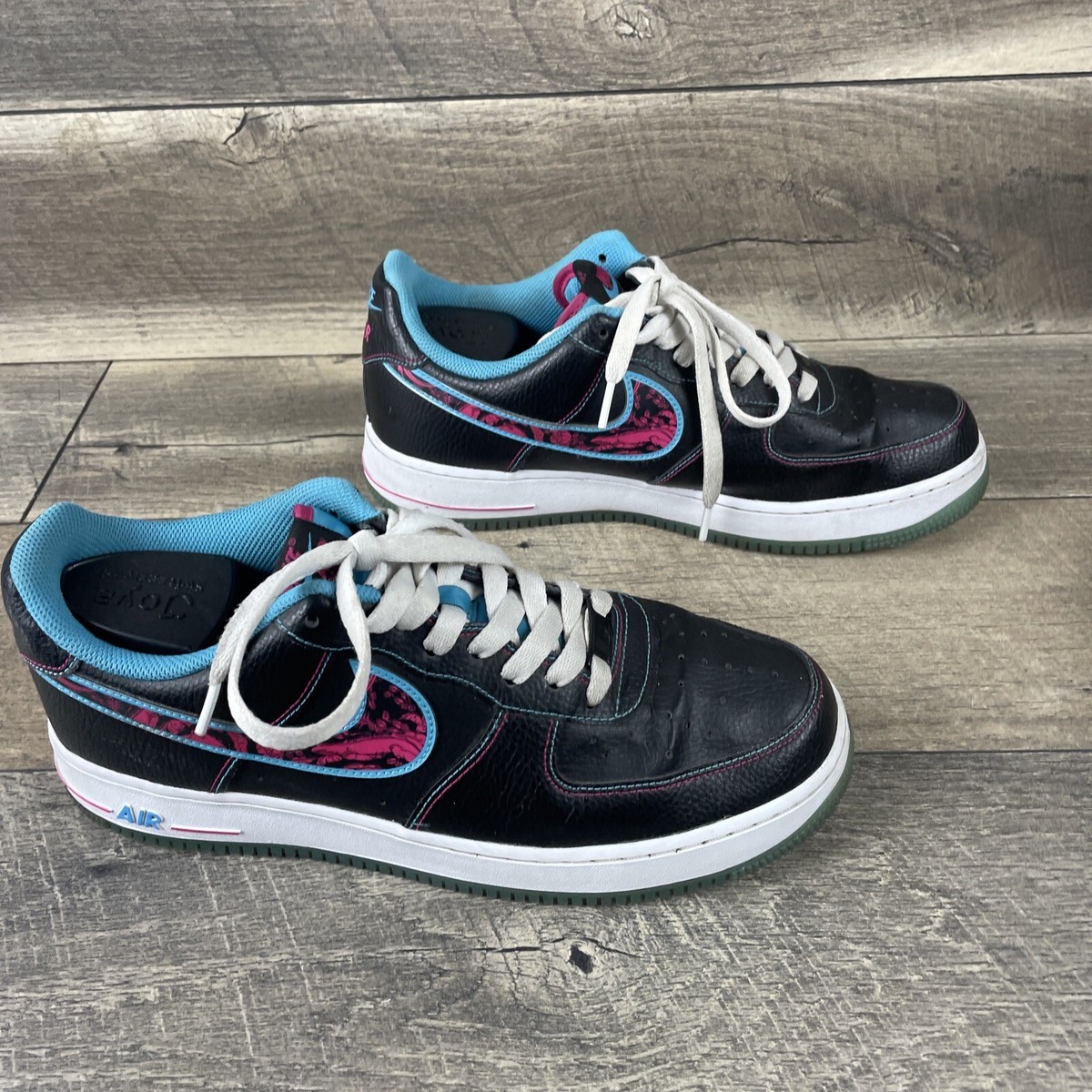 Nike Air Force 1 Low Black - Miami Nights DD9183-001 Mens 12 | eBay