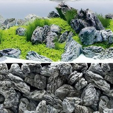 Juwel Poster 4  Rock Aquascape Background Aquarium Fish Tank Backing 60 100 150c
