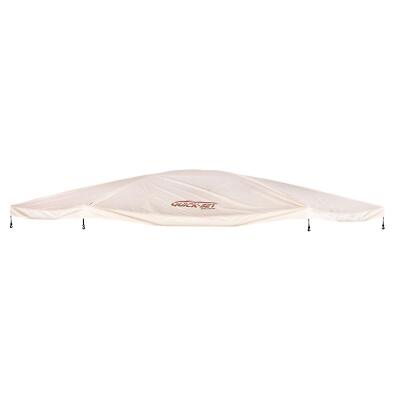 Clam Quick Set Escape/Sky Screened Gazebo Canopy Rain Fly Tarp, Tan (Open Box)