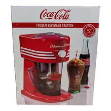 Nostalgia FBS400 Coca-Cola Frozen Beverage Station - 40oz Coke