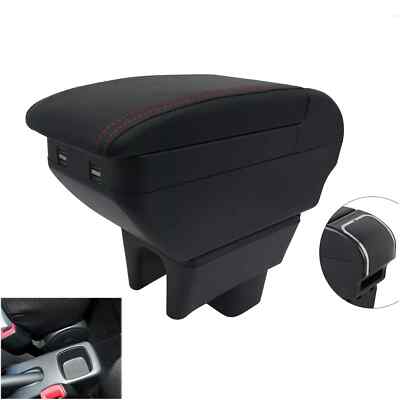 Armrest Box For Suzuki Swift 2005-2021 Central Consoles Cup Holder USB Port Seat