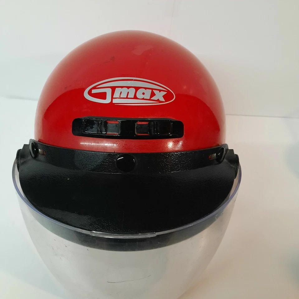 Gmax Dot 2S 头盔卡扣全脸 S 码小号红色 — 第 2/4 张图片