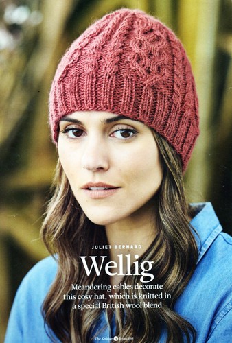 ~ Pull-Out Knitting Pattern For Child's Fair Isle Jumper & Lady's Cabled Hat ~ - Imagen 2 de 3