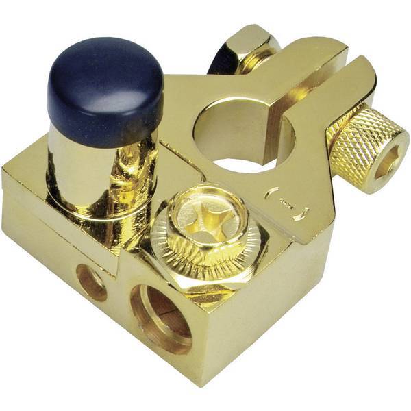 Sinuslive 13482 bks morsetto polo negativo dorato 1 pz