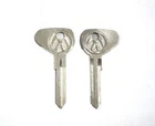 RHD 2 VW KEY BLANK FOR VOLKSWAGEN BEETLE BUG 1967 1968 1969 1970 67-70 NEW
