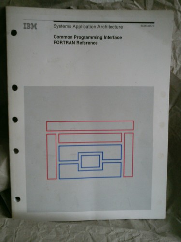 Buch: Original IBM Fortran Referencemanual (SAA FORTRAN), englisch, gebraucht