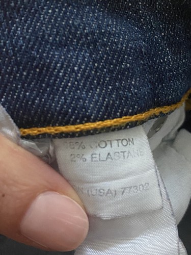 Jeans denim ZARA donna fidanzato taglio affusolato gamba sottile rotolo alla caviglia blu cotone 24 - Foto 10 di 12