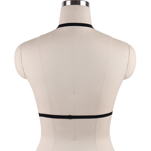 Harness Elastic Cupless Cage Bra Sexy Lingerie for Women Top Exotic Strap Belt - Picture 245 of 273