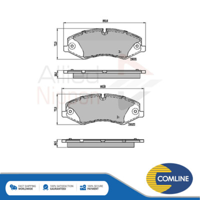 Fits Land Rover Discovery Range Sport Brake Pads Set Front Allied Nippon #2