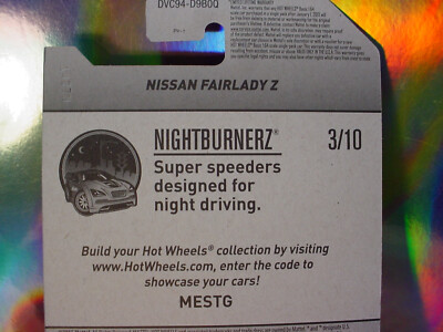 Hot Wheels SUPER Treasure Hunt NISSAN FAIRLADY Z∞black;ADVAN∞17