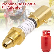 Refill Propane Gas Bottle LPG Filler to Bottle Adapter Filling Point UK Bayonet