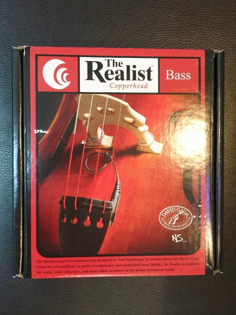 The Realist Copperhead Pickup for Bass Custom Bass Pickup by