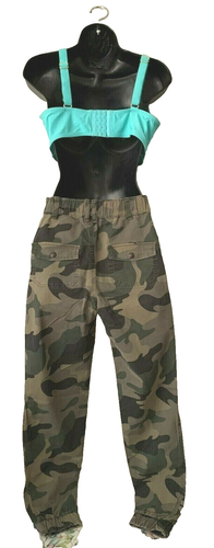 NWT, Hollister Camo Ultra High Rise Pants, Ladies Size XS , NWT - Picture 2 of 5