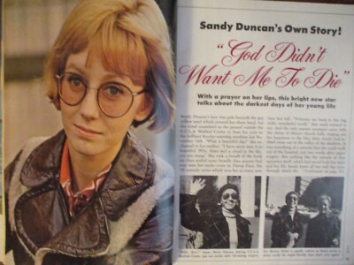Feb-1972 TV Mirror Mag(SANDY DUNCAN/FLIP WILSON/CARROLL O'CONNOR/GEORGE KENNEDY)