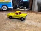1973 Matchbox Rolamatics Truck No. 57 Wild Life Ford Truck Yellow Lesney England