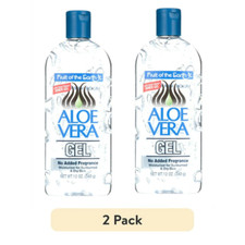 Fruit Of The Earth Aloe Vera 100 Gel, PURE , No Color Added, 12 OZ 2 Pack 