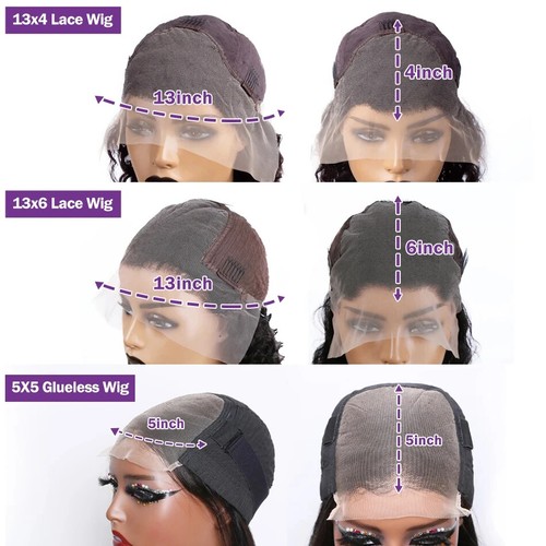 Pelucas frontales de encaje transparente recto de hueso 13x6 peluca brasileña de cabello humano para mujer - Imagen 6 de 12