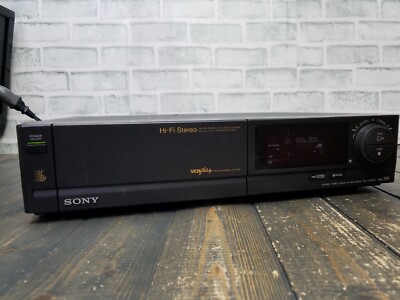 SONY SLV-595HF Hi-Fi VHS Video Tape Cassette Player VCR **TRACKING ISSUE? READ**