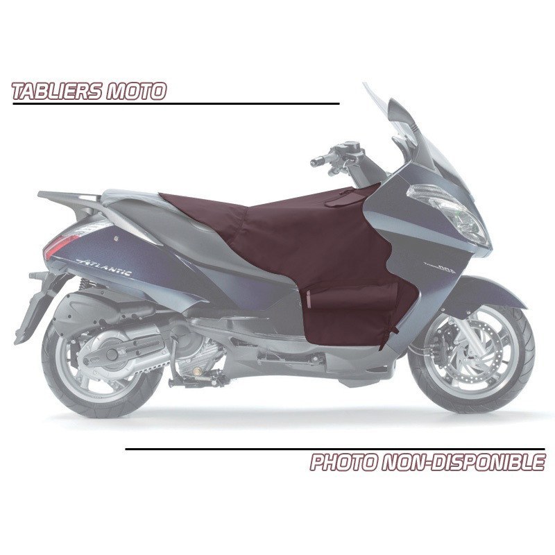 Tablier moto Bagster AP3008, protection anti-froid et pluie en doublure polaire