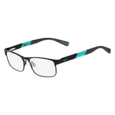 Nike 5574 018 Matte Black Metal Optical Eyeglasses Frame 47-14-125 Kids RX A