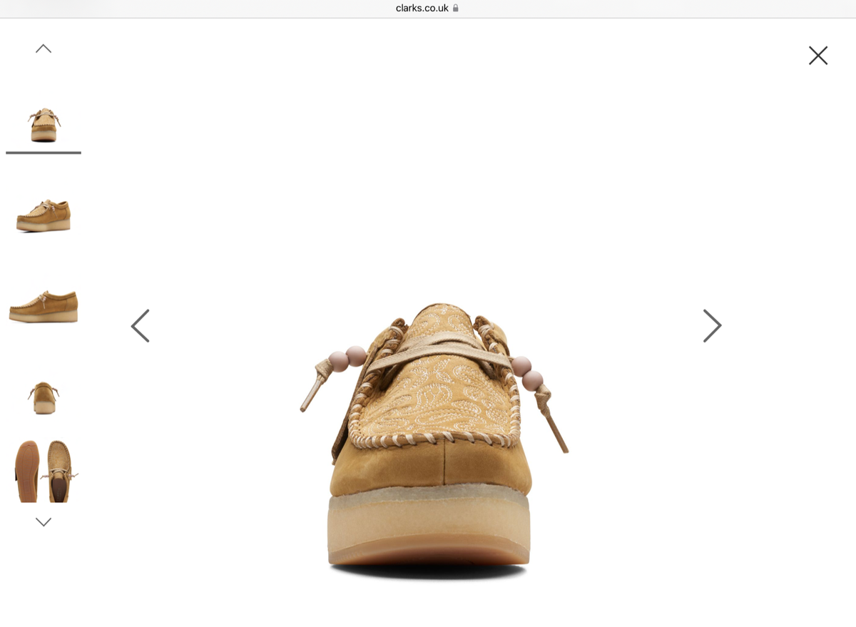 Clarks Originals Wallacraft Lo Shoes UK 7.5 D EU 41.5 Women