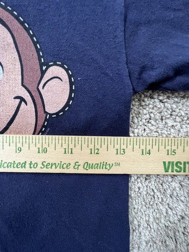 Vintage Curious George Graphic T-Shirt Size 4 Kids Delta Boys Movie - Picture 6 of 9