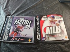 NHL FaceOff 98 (Sony PlayStation 1 Game Lot MLB 2002 Demo Disc