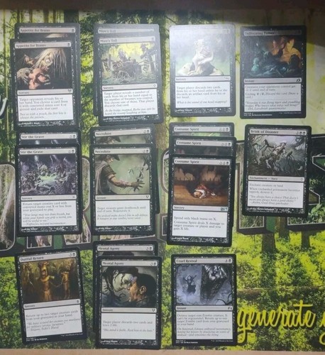 MTG Human Vs Zombie Custom DUEL DECKS Magic The Gathering Theme Deck 120 Cards - Picture 11 of 13